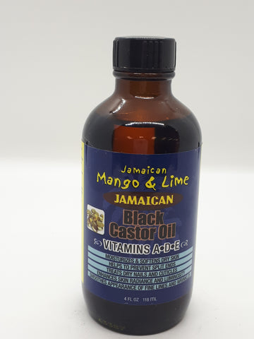 JAMAICAN MANGO & LIME - Jamaican Black Castor Oil – Vitamins A-D-E