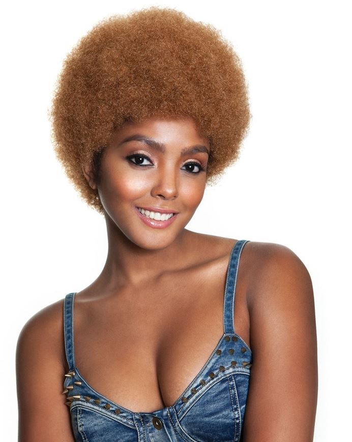 Natural afro clearance wig