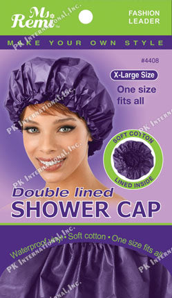 ANNIE - MS REMI DELUXE SHOWER CAP<ASST>DOUBLE LINED