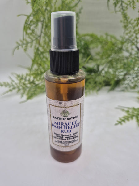 EARTH N NATURE: MIRACLE PAIN RELIEF RUB.