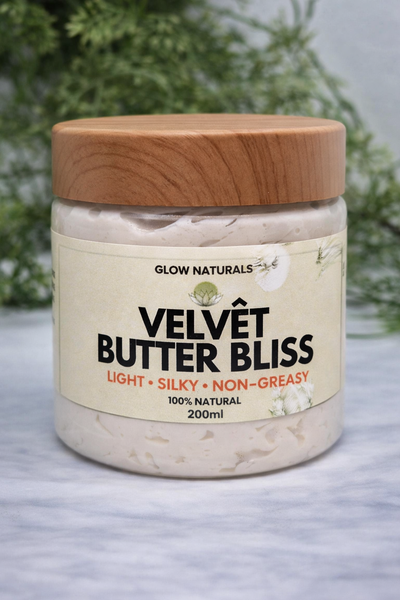 Glow Naturals : Velvet Butter Bliss: Body Butter Non-Greasy