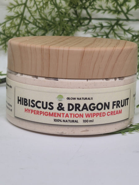 Glow Naturals:  Hibiscus & Dragon Fruit • Hyperpigmentation  Fading Whipped Butter