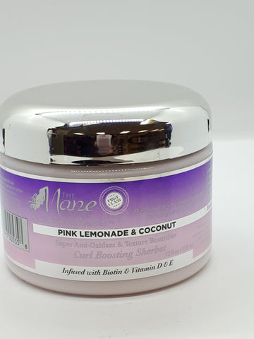 Pink Lemonade & Coconut Curl Boosting Sherbet