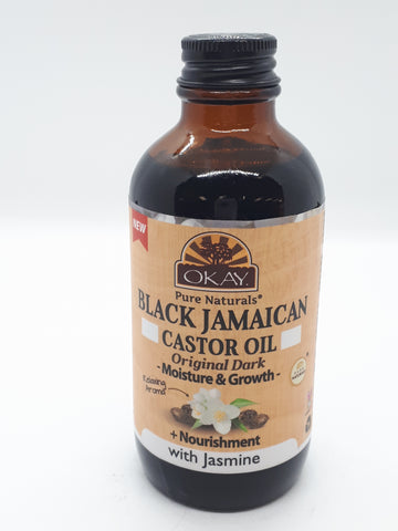 OKAY- Black Jamaican Original Dark Oil with Jasmine