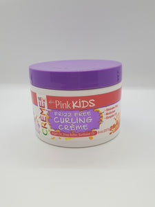 Pink Kids Frizz Free Curling Creme