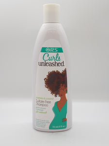 ORS Curls Unleashed Rosemary and Coconut Sulfate-Free Shampoo 12oz