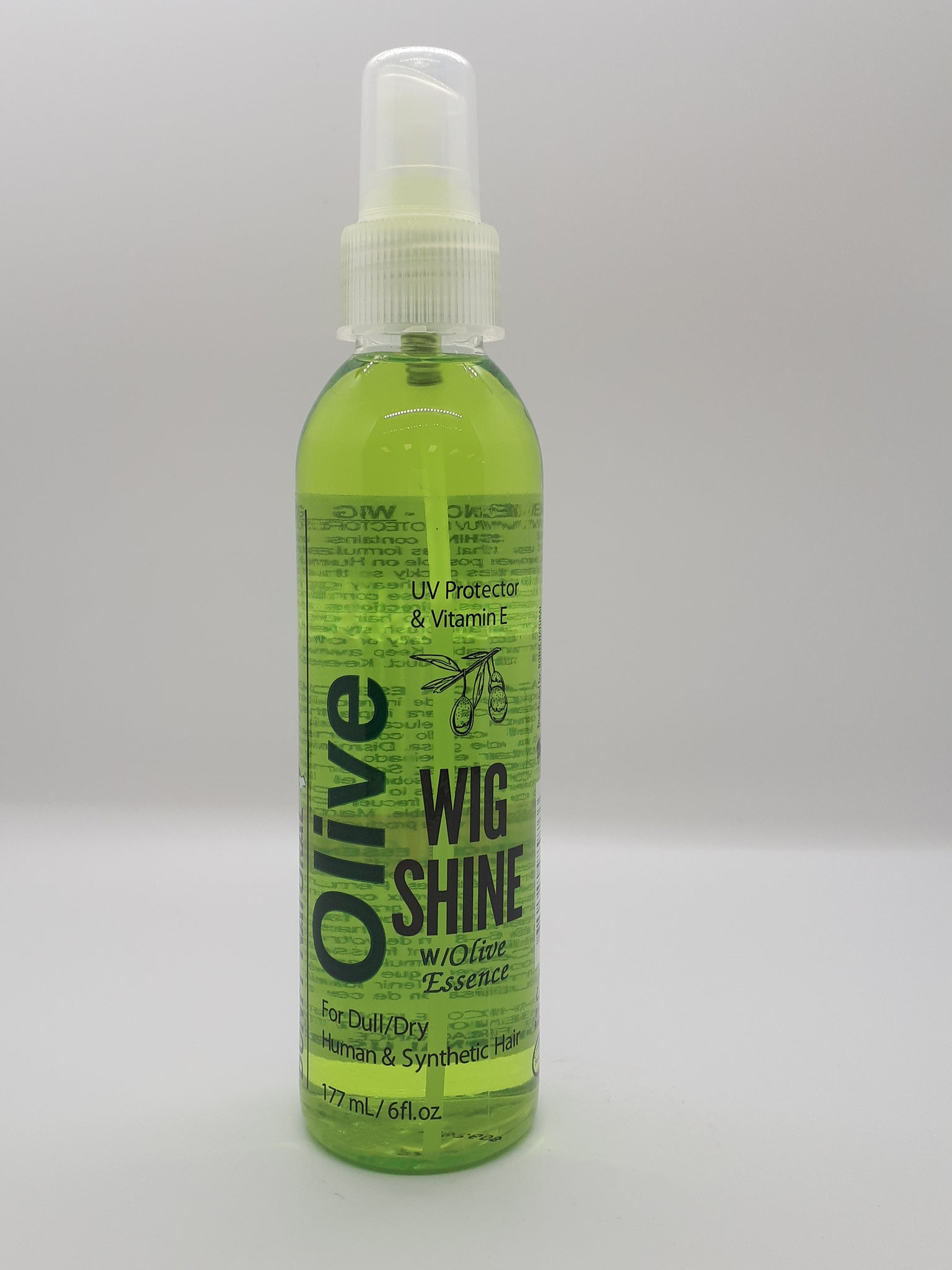 Bonfi - Natural Olive Oil-Free Wig Shine Spray 8oz