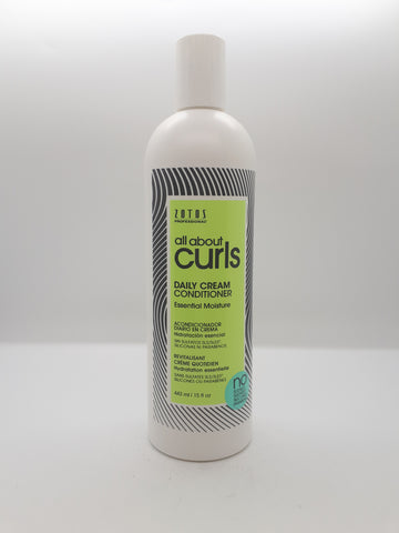 ALL ABOUT CURLS Deluxe Moisture Quenched Cream Conditioner