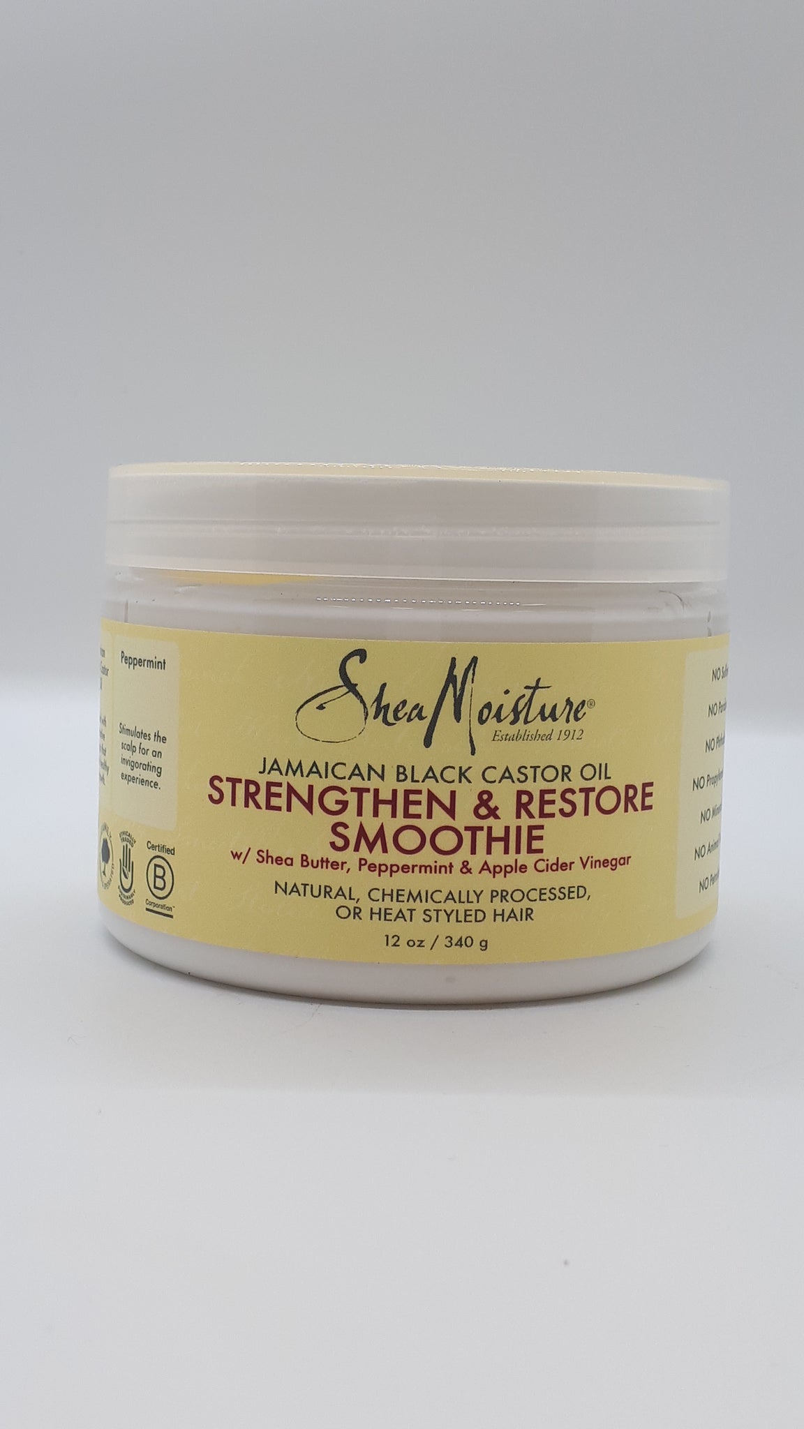 SHEA MOISTURE - JAMAICAN BLACK CASTOR OIL STRENGTHEN & RESTORE SMOOTHIE