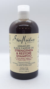 SHEA MOISTURE - JAMAICAN BLACK CASTOR OIL STRENGTHEN & RESTORE SHAMPOO