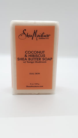 SHEA MOISTURE - COCONUT & HIBISCUS SHEA BUTTER SOAP