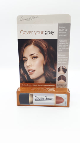 Cover Your Gray Touch-Up Stick Medum Brown Hair Color .15 oz.