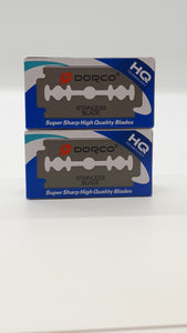 Dorco - Platinum Extra Double Edge Razor Blades - 10 Ct