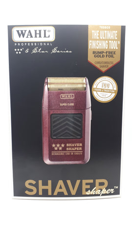 Wahl - 5 STAR CORD/CORDLESS SHAVER/SHAPER – RED