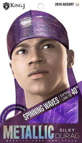 METALIC SILKY DURAG