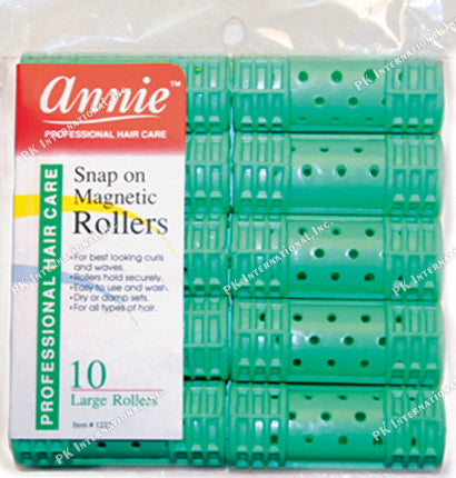 ANNIE - ROLLER SNAP-ON MAGNETIC (L)  10CT