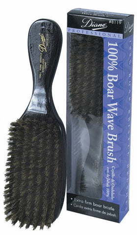 DIANE WAVE BRUSH 100% BOAR<MILITARY>WAVE