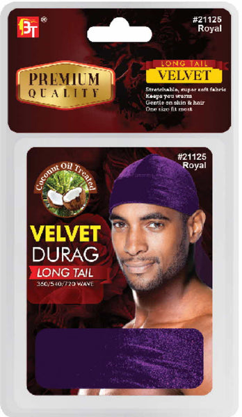 BT COCONUT OIL VELVET DURAG CANARY