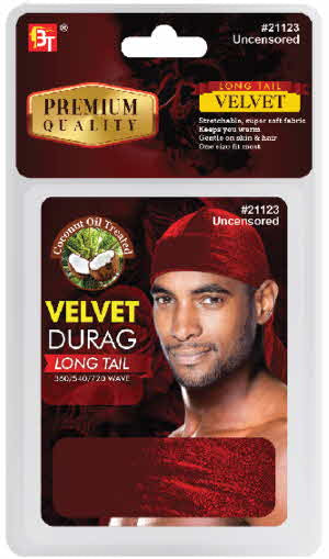 BT COCONUT OIL VELVET DURAG CANARY