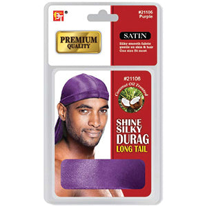 BT DURAG SHINE SILKY DURAG LONG TAIL