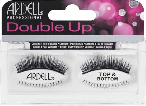 ARDELL LASHES DOUBLE UP [TOP&BOTTOM]  Black