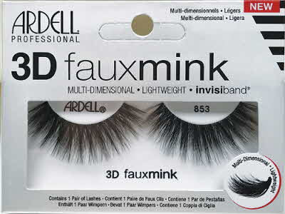 ARDELL LASHES FAUX MINK 3D 853/854/857