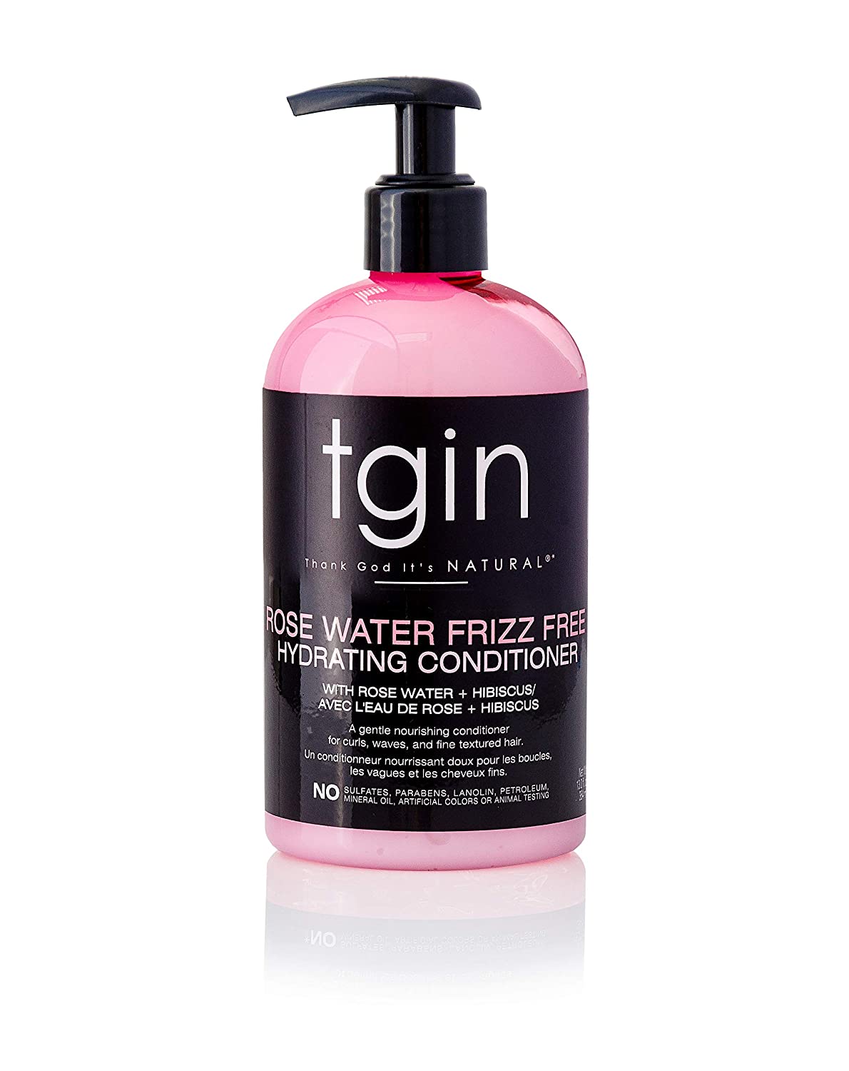TGIN Rose Water Frizz Free Hydrating Conditioner 13oz