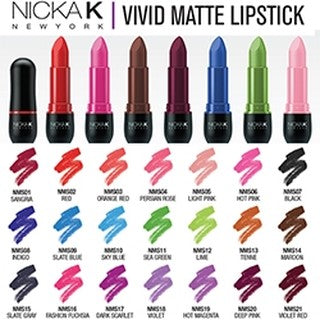 NICKAY VIVID MATTE LIPSTICK